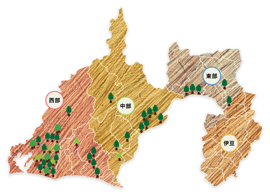 静岡県産材納入一覧